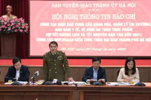 Ông Trần Việt Hùng - Phó Cục trưởng Cục Quản lý thị trường Hà Nội