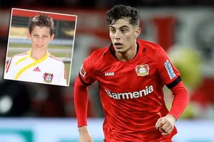 Mặc dù còn trẻ nhưng Kai Havertz đã có 4 mùa chinh chiến ở đội 1 Leverkusen.