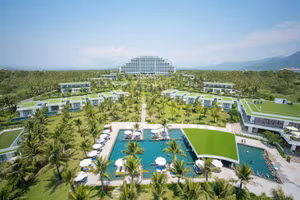 Cam Ranh Riviera Beach Resort & Spa thu hút đông đảo du khách nội địa với công suất buồng phòng lên tới 90%.
