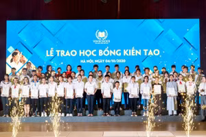68 học sinh xuất sắc được lựa chọn vinh dự tham gia Lễ trao Học bổng Kiến tạo tại Vinschool