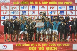 U15 PVF vô địch Giải U15 Cúp Quốc gia 2020