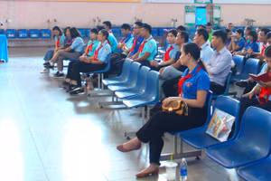 Nhiều sự tương tác đầy sinh động giữa thầy và trò đã diễn ra tại Lớp Tập huấn