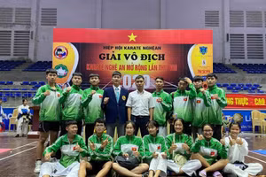 Liên đoàn Karate Quảng Bình luôn tiên phong và đi đầu trong công tác xã hội hoá thể thao.