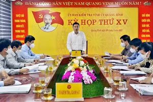 Ủy Ban kiểm tra Tỉnh ủy đã quyết định thi hành kỷ luật đối với ông Đặng Thái Tôn.