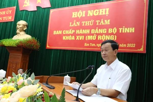 Bí thư Tỉnh Uỷ Dương Văn Trang làm Trưởng Ban Chỉ đạo phòng, chống tham nhũng, tiêu cực tỉnh Kon Tum