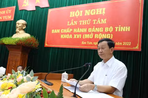 Bí thư Tỉnh Uỷ Dương Văn Trang làm Trưởng Ban Chỉ đạo phòng, chống tham nhũng, tiêu cực tỉnh Kon Tum