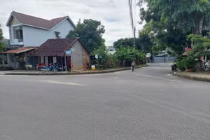 Đoạn đường nơi xảy ra vụ án mạng.