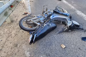 Hiện trường vụ tai nạn giao thông.