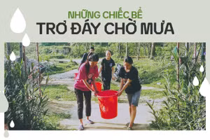 Trường vùng cao 'oằn mình' trong cơn khát