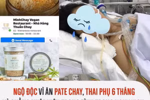 Bệnh nhân bị ngộ độc do ăn pate Chay. (Ảnh: IT).