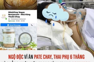 Bệnh nhân bị ngộ độc do ăn pate Chay. (Ảnh: IT).