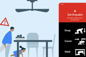 Google biến điện thoại Android thành hệ thống cảnh báo động đất