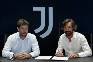 Pirlo đã khởi nghiệp cầm quân cùng Juventus. 