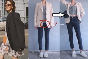 3 chiêu mặc blazer không lo bị già trước tuổi