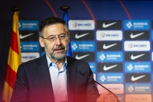 Chủ tịch CLB Barcelona, Josep Maria Bartomeu...