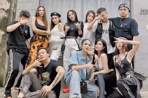 Diệp Lâm Anh, Kỳ Duyên và hội bạn thân diện đồ hip hop lên ảnh "chất lừ".
