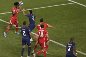 Kingsley Coman ghi bàn duy nhất giúp Bayern Munich vô địch Champions League 2019/20.