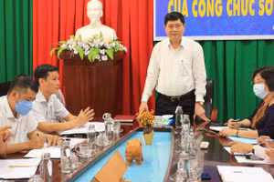 Giám đốc Sở GD&ĐT Phạm Đăng Khoa yêu cầu 9 điểm thi đợt 2 chuẩn bị chu đáo để Kỳ thi diễn ra an toàn, đúng Quy chế thi