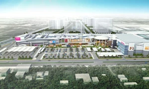 Phối cảnh Trung tâm thương mại Aeon Mall Long Biên. Ảnh: AEON