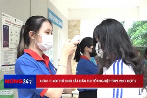 NÓNG 247 | Thí sinh thi tốt nghiệp THPT 2021 đợt 2 được xét nghiệm Covid-19