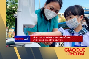 NÓNG 247 | Đà Lạt trẻ mầm non, học sinh tiểu học và lớp 6 học trực tiếp từ ngày 1/4