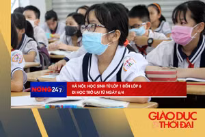 NÓNG 247 | Hà Nội học sinh từ lớp 1 đến lớp 6 đi học trở lại từ ngày 6/4