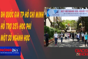 NÓNG 247 | Đại học quốc gia TP Hồ Chí Minh hỗ trợ 35% học phí một số ngành học