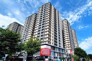 Một khu chung cư thương mại tại quận 7, TPHCM.