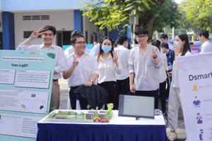 Sinh viên tham gia Bach Khoa Innovation lần VI năm 2023.