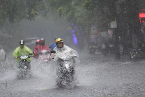 Thời tiết hôm nay mưa dông nhiều nơi trên cả nước