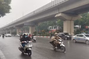 Thời tiết hôm nay 2/12: Bắc Bộ mưa nhỏ, trời rét, Nam Bộ mưa rào và dông vài nơi