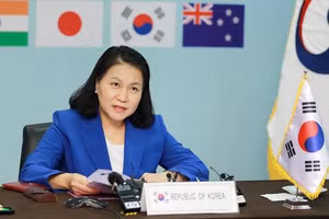 Bà Yoo Myung Hee - Bộ trường Thương mại Hàn Quốc