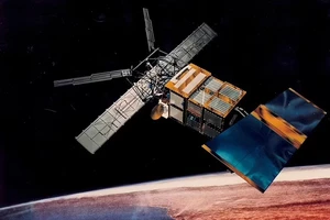 Vệ tinh châu Âu ERS-2 sắp rơi xuống Trái Đất. Ảnh: ESA