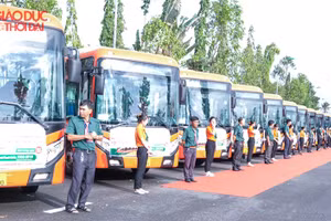 Tuyến xe buýt nội thành chất lượng cao TP Cần Thơ đi vào hoạt động.