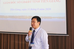 TS Lê Quang Trí, tân Giám đốc Sở GD&ĐT tỉnh Tiền Giang.