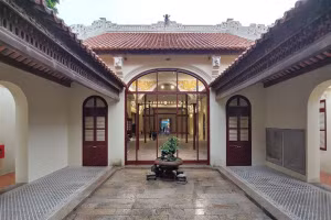 Di sản kiến trúc 22 Hàng Buồm, nơi diễn ra Tuần lễ sáng tạo Hà Nội 2021.