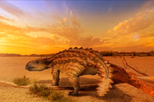 Phát hiện hóa thạch của loài khủng long bọc giáp mới