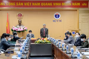 Thứ trưởng Bộ Y tế Nguyễn Trường Sơn. 