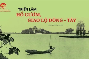 Triển lãm trực tuyến “Hồ Gươm, giao lộ Đông - Tây” diễn ra từ ngày 8/10.