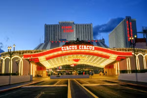 Sòng bạc Circus Circus, nơi xảy ra vụ cướp.