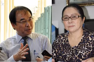 Ông Nguyễn Thành Tài và bà Dương Thị Bạch Diệp.