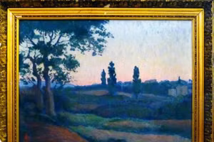 Trung tâm Bảo tồn di tích Cố đô Huế “vuột” mất bức tranh “Chiều tà” của vua Hàm Nghi.