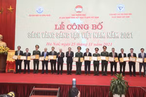 Lễ công bố Sách vàng Việt Nam năm 2021.