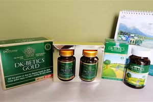 Hiện, có 2 sản phẩm mang tên DK-Betics do Công ty Cổ phần Dược Khoa phân phối, tiếp thị.