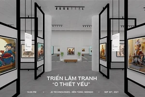 Triển lãm “0 thiết yếu” đem đến cảm giác như đang tham quan ở triển lãm thực tế.