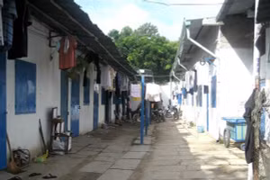 Một khu nhà trọ công nhân.