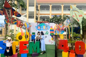 An Giang tổ chức Ngày hội giáo dục STEM cấp tiểu học năm học 2023 - 2024 trong 2 ngày 6 và 7/4. 