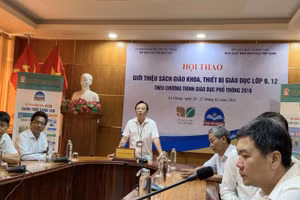 An Giang tổ chức hội thảo giới thiệu SGK lớp 5, 9 và 12.