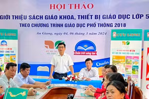 An Giang tổ chức Hội thảo giới thiệu SGK lớp 5 