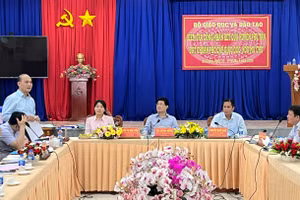 Bộ GD&ĐT kiểm tra công nhận đạt chuẩn PCGD-XMC tại An Giang.